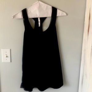 Fabletics black workout tank size medium